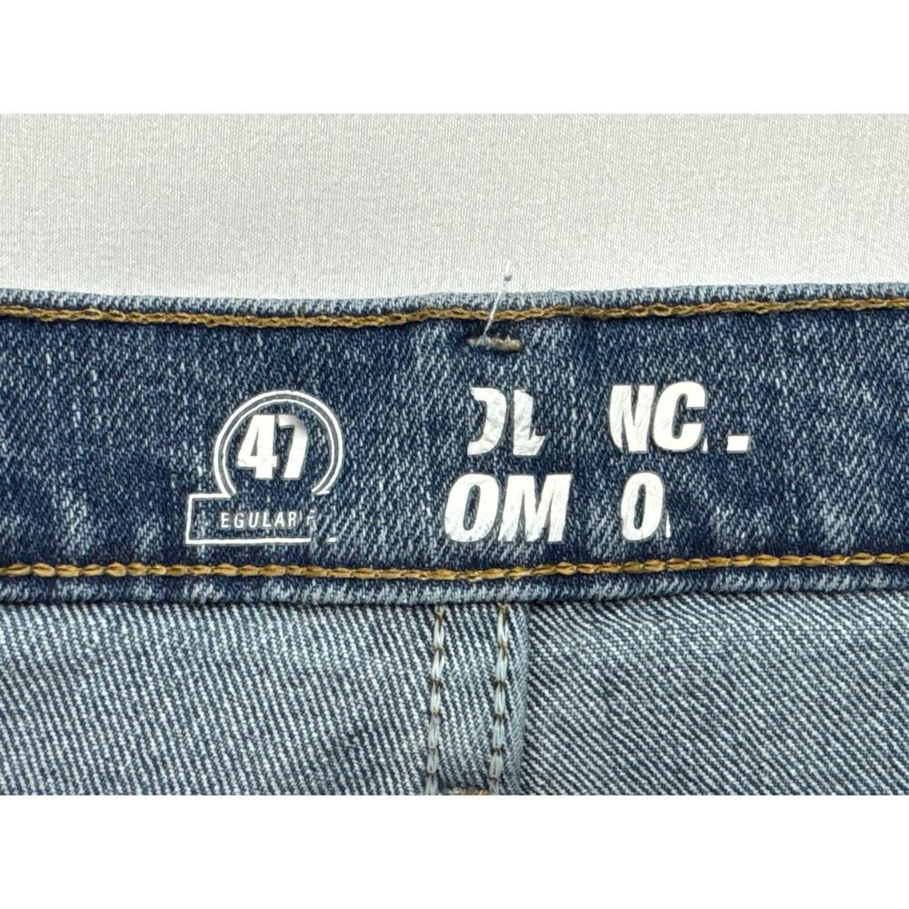 Wrangler Men's 47MWZ Regular Fit Advanced Comfort Blue Jeans - Size 42x32 - Picture 4 of 5